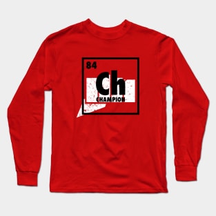 Element of a champion-80s karate movie parody Long Sleeve T-Shirt